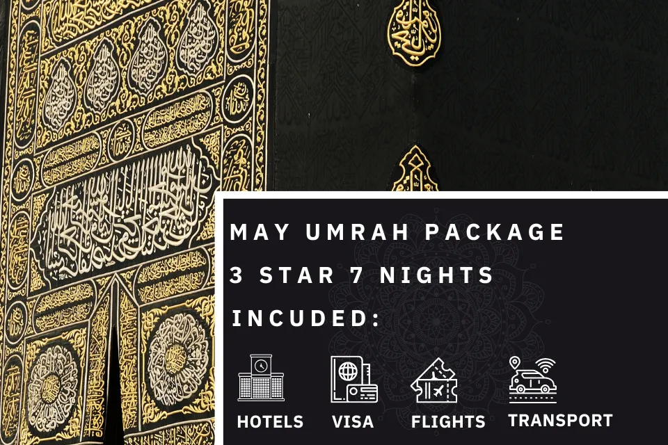 7 Nights 3 Star May Umrah Package